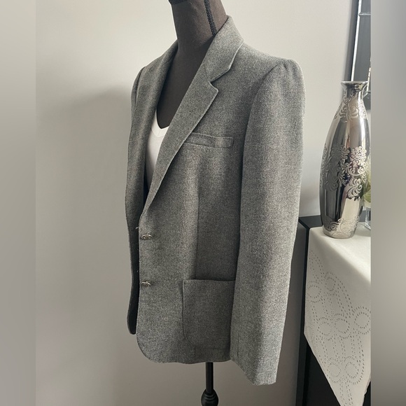 Vintage Wool-blend Blazer - Picture 3 of 6